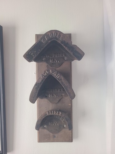 Rare fiske y cast - j.w., iron