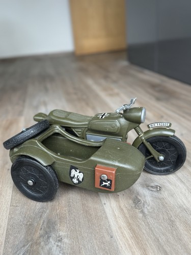 Motorbike and sidecar gherilea - and,