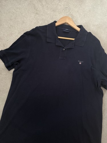 Gant navy polo shirt men - navy,