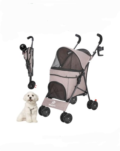 Wheel portable pet stroller - portable,