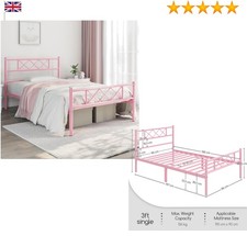 12V caravan metal bed frame