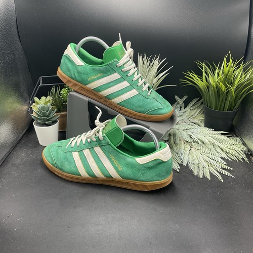 Adidas hamburg green - adidas, white