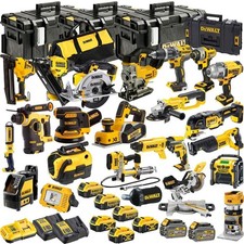 DeWALT DCKT4T22P 18V XR 22 Piece Power Tool Kit 8 x Battery Charger & TStak Case