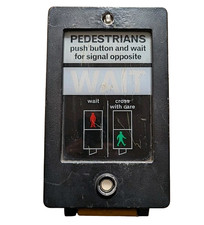 Wait Pedestrian Crossing Light