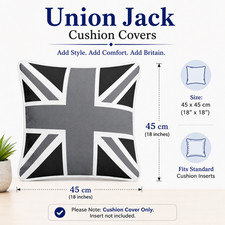 Union jack cushion cover - cushion,