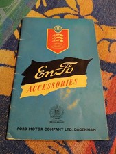 Ford Accessories 1955 UK