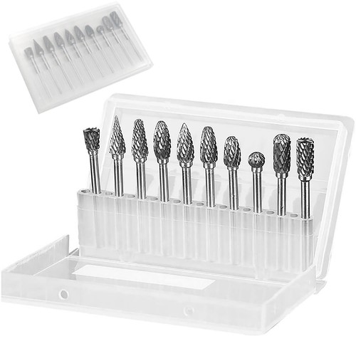 10pcs tungsten carbide burr - 10pcs,