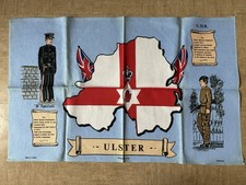 Old Vintage, Ulster B Specials & Ulster Defence Regiment Tea Towel.