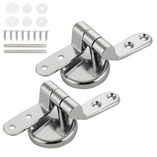 Toilet seat hinges pair - toilet, of