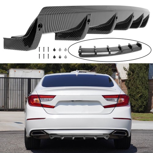 Carbon rear bumper diffuser - bumper,