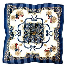 New Silk Satin Vintage Square