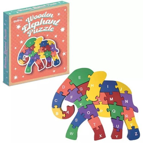 Wooden alphabet jigsaw - alphabet, animal