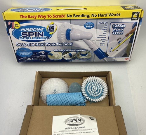 New hurricane spin scrubber - spin,