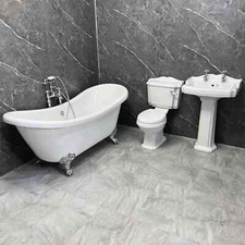 Freestanding bath suite double - bath,