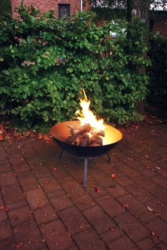 Fire pit cast - in, iron