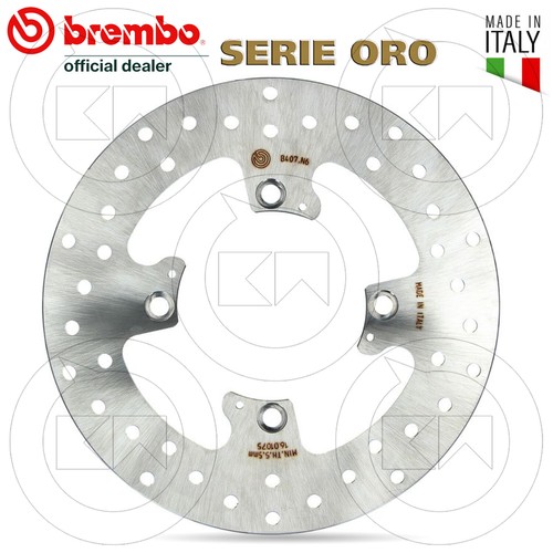 Rear brake disc - rear, serie