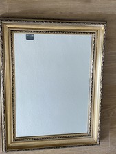 Vintage Gold Ornate Framed Rectangular Wall Mirror 