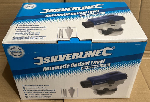 Silverline auto optical level - silverline,