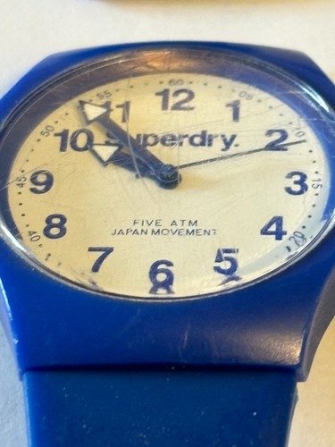 Superdry blue and - blue, white