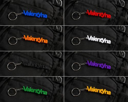 Personalised name keychain - personalised,