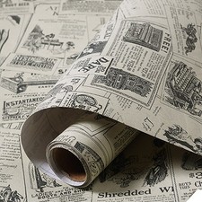3m Newspaper Wallpaper Self