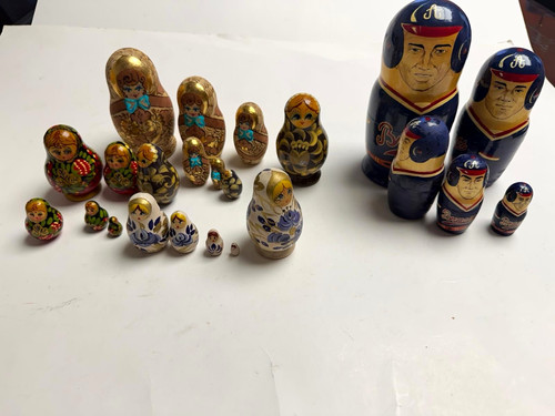 Russian matryoshka nesting - matryoshka,