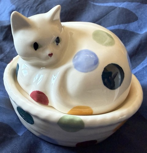 Emma bridgewater polka dot - polka, cat