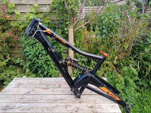 Orange alpine 160 frame - orange,