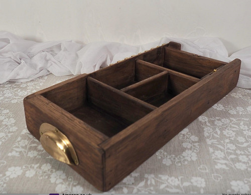 Vintage wooden till drawer - till,