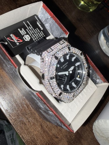Custom iced out casio - casio, g-shock