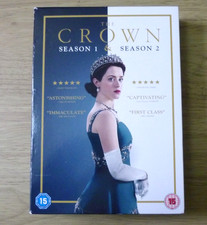 The Crown - Seasons 1 & 2. 2018 8 DVD set. Will ship flat.