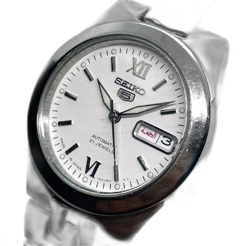 Seiko wristwatch silver - seiko, 5