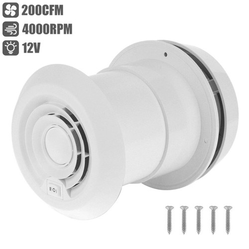 12v mushroom roof vent - vent, comet