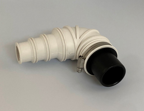 Non return elbow - , stepped