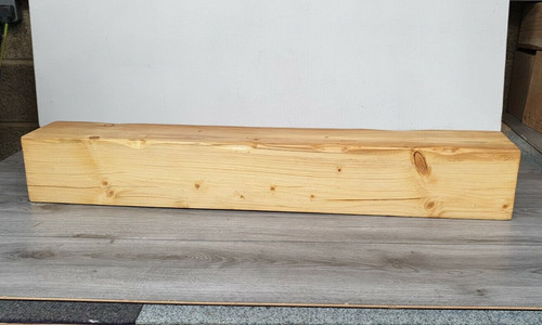 Thick pine mantle beam kiln - mantle,