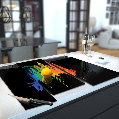 Glass hob cover - cover, chopping