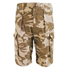 BRITISH ARMY LIGHTWEIGHT DESERT SHORTS TROUSERS MILITARY COMBAT SURPLUS CAMO