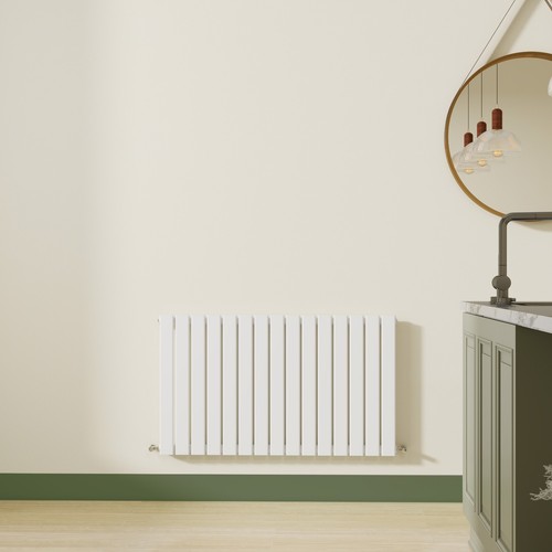 Flat panel radiator horizontal - radiator,