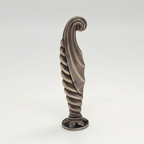 Silver wax seal stamp gertrude - silver,