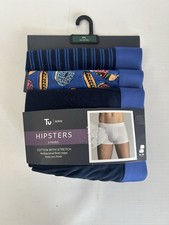 TU Men's Hipster Pants 3-Pack