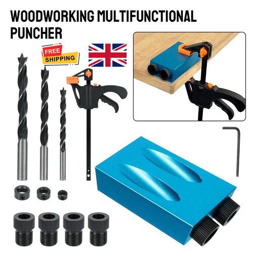 15pcs pocket hole jig kit - 15pcs,