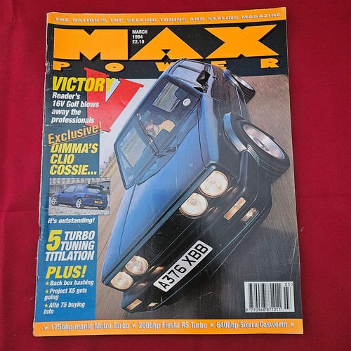 Max power magazine march - power, 1994