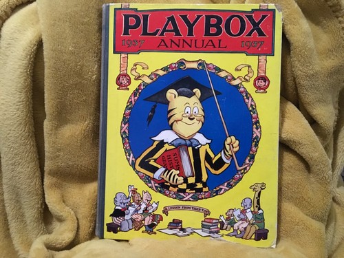 Old children book playbox - old,