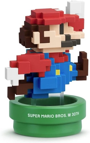 Amiibo mario 8bit figure - amiibo,