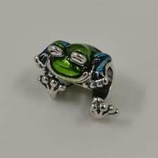 Pandora Climbing Frog Charm