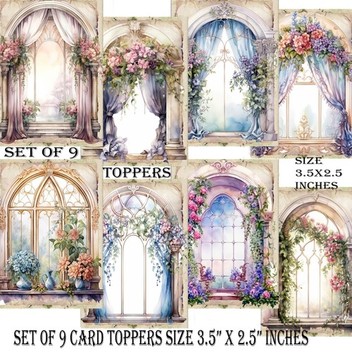 Card making toppers - making,