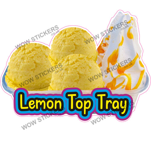 Ice cream van sticker - van,