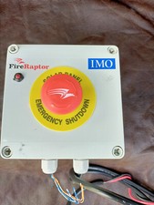 IMO FireRaptor Solar PV Emergency Fire Shutdown Switch 24V  FRS-ESW1 Made in UK