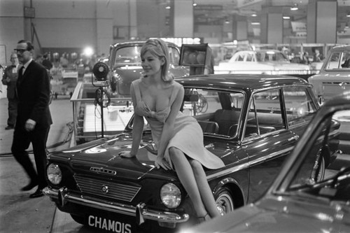 Singer chamois 1964 motor show - singer,