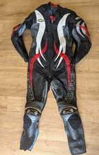 TEXPORT Full Leather Motorcycle Race Suit Size 56
